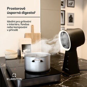 Mobilní digestoř Klarstein - 4
