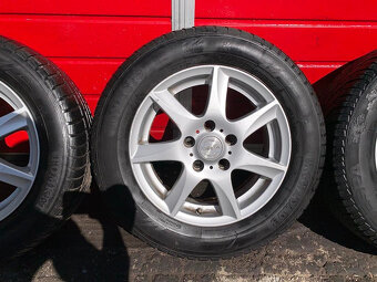 Alu kola 15" 6J ET48 zimní pneu 195/65/R15 - 4