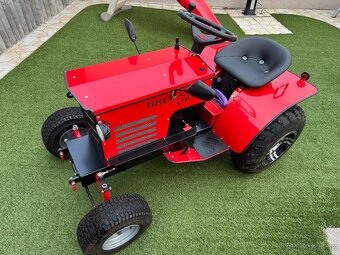 Sněžný elektrický traktůrek BROLS 1000 + el.radlice TOP STAV - 4