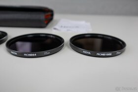 Kompletní ND filtr set Hoya Pro ND 8/16/32/64/1000 77mm - 4