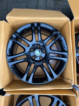 ORIGINÁL Alu Škoda THEMISTO R18, 5x112 - TOP STAV - 4