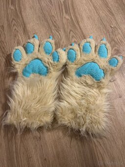 Fursuit maska + packy - 4