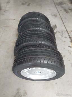 Na prodej sada kol s letní pneu na BMW Dunlop 225/55 R16 - 4