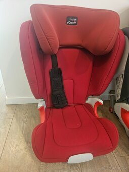 Autosedačka Britax Römer 2 ks (červená a šedivá) - 4
