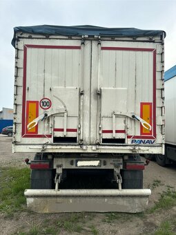SKLÁPĚCÍ NÁVĚS PANAV 50m3 R.V. 2020 2X ZVEDAČKA + ALU KOLA - 4