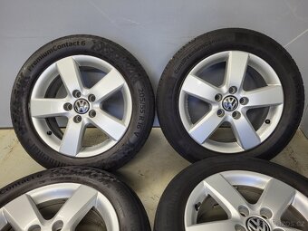 Originál 16" VW Mugello 5x112 letní pneu 5-6,5mm - 4