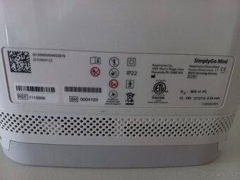 Koncentrátor kyslíkový přístroj Philips SimplyGo Mini - 4