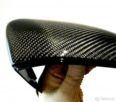 Kryty zrcátka L+P Škoda Superb 3-pravý karbon - 4