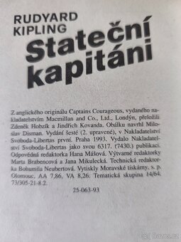 Rudyard Kipling – Stateční kapitáni - 4