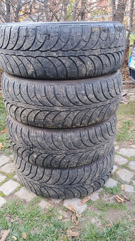 Zimní pneu 205/55 R16, 7mm na disku 5x100 (#183) - 4