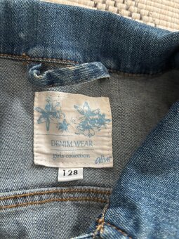 Džínová bunda 128 - 4