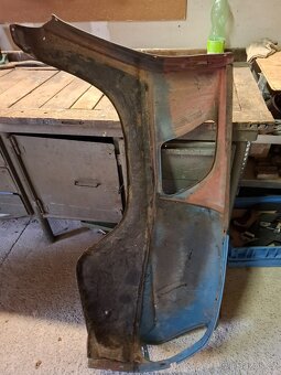 Pravý zadní blatník Škoda 1000MB 1964 - 1966 žábrový - 4