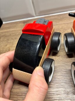 4 ks IKEA rozkládací autíčka Lillabo - 4