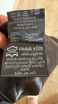 Černa kozena bunda - 4