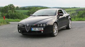 Alfa Romeo Brera 2.4 JTD 173.000 km TOP červený interiér - 4
