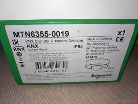 3x Schneider KNX detektor přítomnosti do chodeb MTN6355-0019 - 4