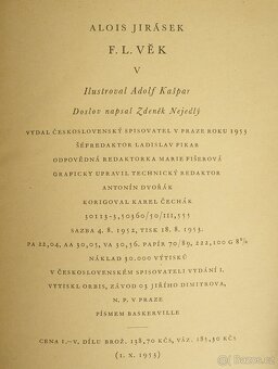 Jirásek Alois: F. L. Věk & Temno - 4