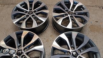 R17 5x114,3 mm ALU disky antracitovo-leštené - 4