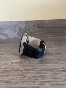 Ochranný nový rámeček a kožený pásek na hodinky Apple - 4