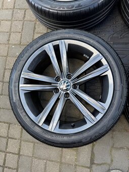 ORIGINÁL Alu Volkswagen Sebring R18, 5x112 - TOP STAV, LETNÍ - 4