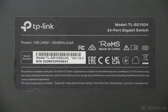 TP-Link TL-SG1024 24-Port Gigabit Switch - Použitý (1 rok) - 4