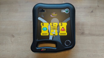 AED defibrilátor + nová baterie + elektroda + záruka,čeština - 4