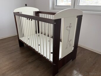 Dětská postýlka Klups Žirafa 120x60 + matrace - 4