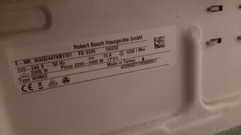 Pračka Bosch Avantixx 8 - 4