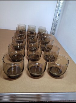 Kávový set kouřové sklo - 4