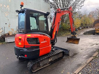 Pásový bagr Kubota KX037-4,ENGCON,2429MTH TOP - 4