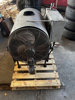 Horkovzdušná kamna kotel na vyjetý olej - 4