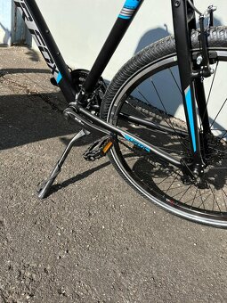 Krosové kolo Leader Fox VIATIC pánské 22,5" ČERNÁ MAT/MODRÁ - 4