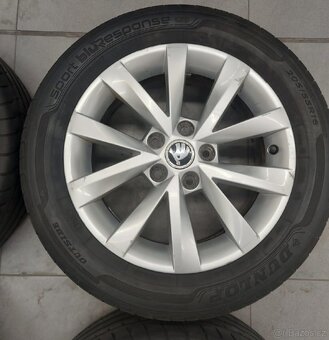 Originál alukola Škoda Letní 5x112 205/55 R15 - 4