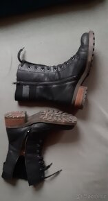 zimní kožené boty - 4