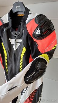 Kožená 1 - dílná kombinéza Shima Apex RS - 4