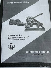 Ruční šicí stroj Junker & Ruh SD 28. - 4
