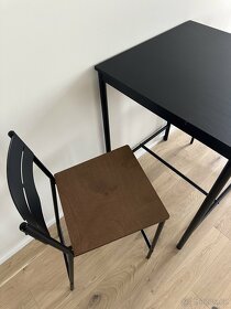 Stůl a 2 barové židle Ikea Sandberg - 4