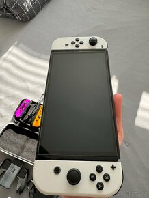 Nintendo Switch OLED - bílá + příslušenství + ZÁRUKA - 4