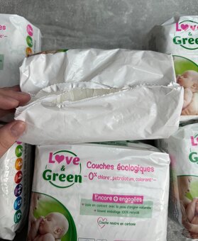 Dětské pleny Love & Green vel. 1 (2-5 kg) - 4