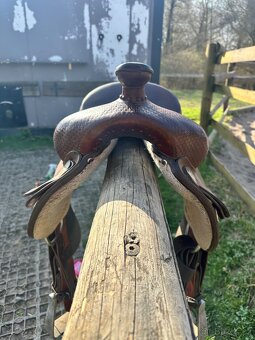 Westernové sedlo NRHA Saddlesmith - 4