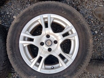 Fiat, alu kola, 4x98, R15, 195/65 r 15 - 4