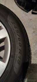 Sada hliníkových kolo Hyundai ix55 + pneumatiky - 4