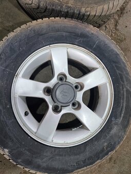 Sada ALU 5x139,7mm s pneu 205/70/15 - Jimny, Samurai - 4