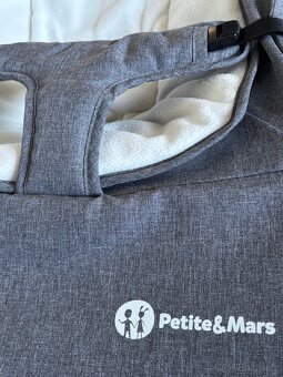Dětské lehátko PETITE&MARS Calmy grey - 4