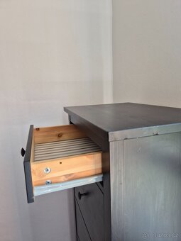 Komoda HEMNES ikea menší - 4