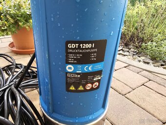 Prodám ponorné tlakové čerpadlo GÜDE GDT 1200 I - 4