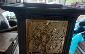 Prodám starožitná kamna Patent Liebisch Rumburg - 4