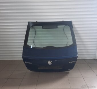 nd z škoda rapid 999tsi zelená bílá modrá - 4