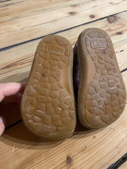 Barefoot dětské tenisky Koel - Danny Fantasy Fuchsia flowers - 4