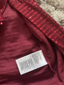 Společenské krásné šaty s odlesky vel 36/38, nové - 4